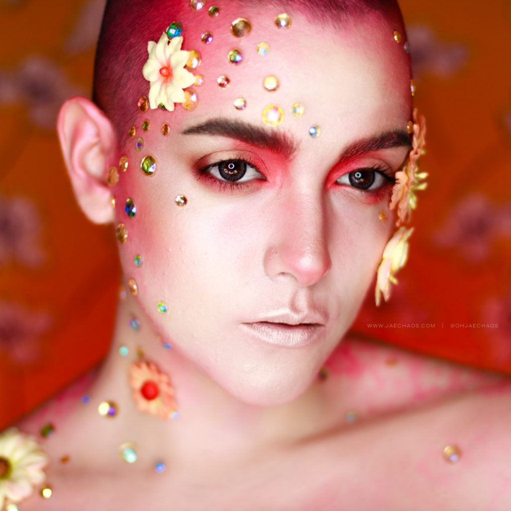 etherealsprite-avantgarde-makeuptutorial-ohjaechaos-13daysofhalloween-4