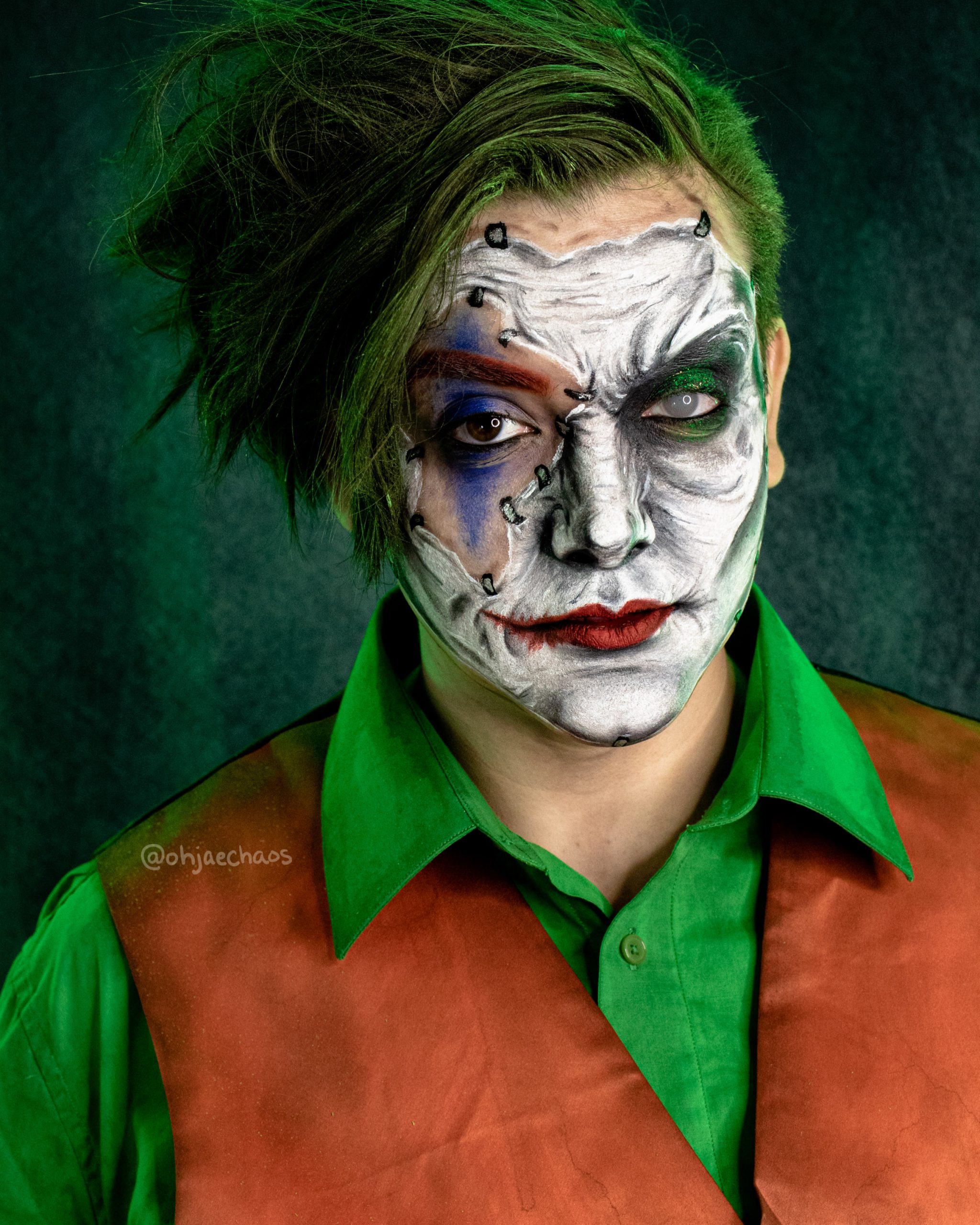 joker makeup tutorial